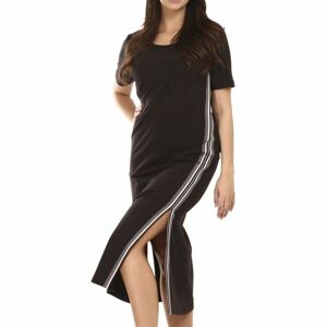Willard FAKIRA Dlouhé dámské šaty, černá, velikost XL