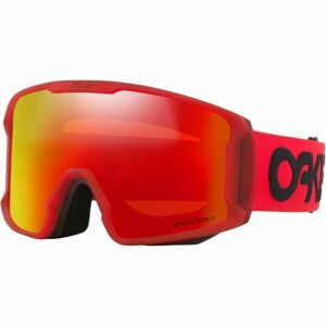 Oakley LINE MINER Lyžařské brýle, červená, velikost UNI