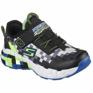 Skechers MEGA-CRAFT Dětská volnočasová obuv, černá, velikost 27