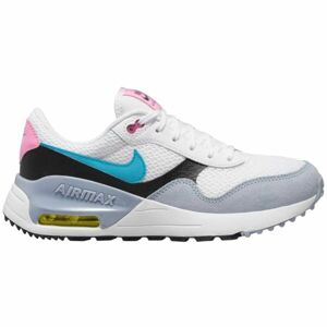 Nike AIR MAX SYSTM Chlapecká volnočasová obuv, bílá, velikost 36.5