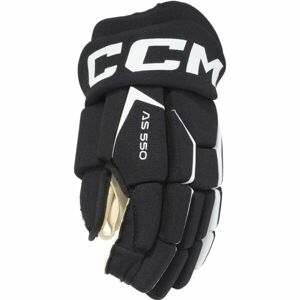 CCM TACKS AS 550 JR Juniorské hokejové rukavice, černá, velikost