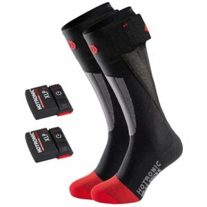 Hotronic XLP 1P + BLUETOUCH SURROUND COMFORT Vyhřívané ponožky, černá, velikost L