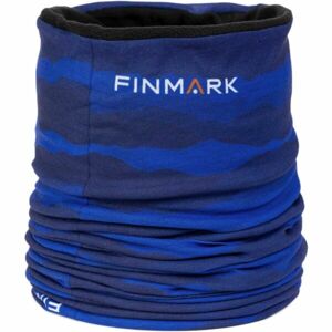 Finmark FSW-213 Multifunkční šátek s fleecem, modrá, velikost UNI