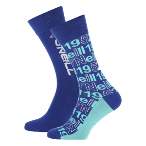 O'Neill SOCK 2-PACK Pánské ponožky, modrá, velikost 39-42