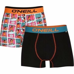 O'Neill COMIC PLAIN 2-PACK Pánské boxerky, mix, velikost