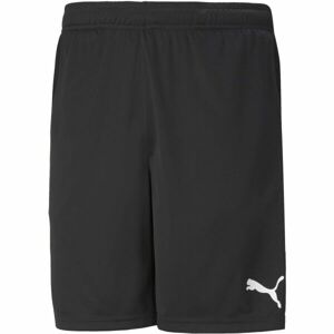 Puma TEAMRISE TRAINING SHORTS Pánské fotbalové kraťasy, černá, velikost XL