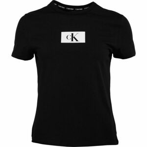 Calvin Klein ´96 LOUNGE-S/S CREW NECK Dámské tričko, černá, veľkosť XL