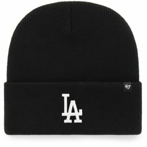 47 MLB LOS ANGELES DODGERS HAYMAKER CUFF KNIT Zimní čepice, černá, velikost UNI