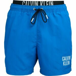 Calvin Klein INTENSE POWER-MEDIUM DOUBLE WB Pánské koupací šortky, modrá, velikost