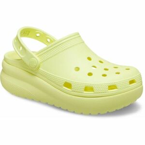 Crocs CLASSIC CROCS CUTIE CLOG K Dětské pantofle, žlutá, velikost 29/30