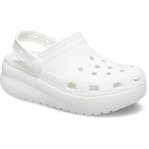 Crocs CLASSIC CROCS CUTIE CLOG K Dětské pantofle, bílá, velikost 30/31