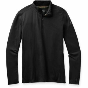 Smartwool M CLASSIC ALL-SEASON MERINO BL 1/4 ZB Pánské sportovní tričko, černá, velikost M