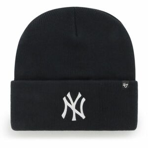 47 MLB NEW YORK YANKEES HAYMAKER CUFF KNIT Klubová zimní čepice, tmavě modrá, velikost