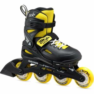 Rollerblade FURRY Dětské inline brusle, černá, velikost 18,5 - 20,5