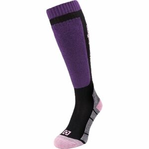 Horsefeathers CAMOILA THERMOLITE SOCKS Dámské snowboardové ponožky, fialová, velikost 36-38