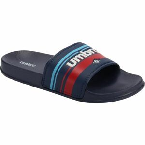 Umbro KAMEN STRIPE GRAPHIC Pánské pantofle, tmavě modrá, velikost 42.5