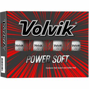 VOLVIK VV POWER SOFT 12 ks Sada golfových míčků, bílá, velikost UNI