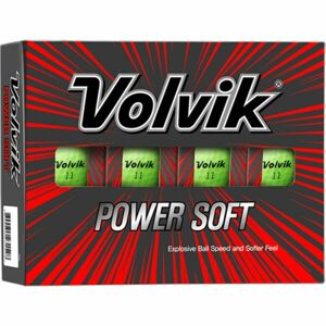 VOLVIK VV POWER SOFT 12 ks Sada golfových míčků, zelená, velikost UNI