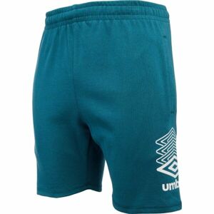 Umbro TERRACE SHORT Pánské šortky, tmavě zelená, velikost S