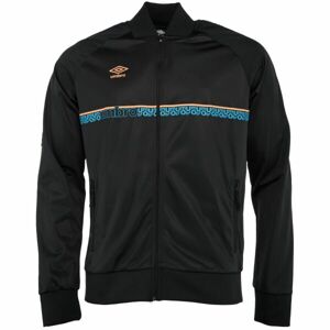Umbro SPIRITO TRACK TOP SNR Pánská mikina, černá, velikost M