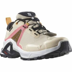 Salomon X RAISE GTX J Dětské outdoorové boty, béžová, velikost 35