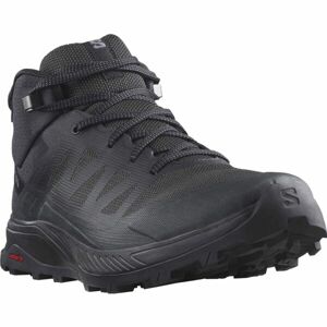 Salomon OUTRISE MID GTX Pánská turistická obuv, černá, velikost 43 1/3