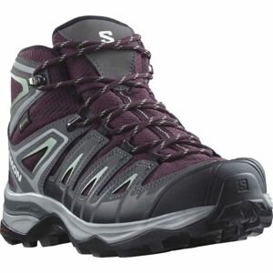 Salomon X ULTRA PIONEER MID GTX W Dámská turistická obuv, tmavě šedá, velikost 37 1/3