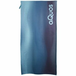 AQUOS TECH TOWEL 75 x 150 Rychleschnoucí sportovní ručník, modrá, velikost UNI