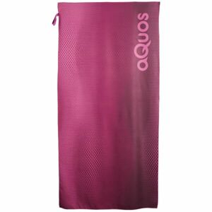 AQUOS TECH TOWEL 75 x 150 Rychleschnoucí sportovní ručník, růžová, velikost UNI