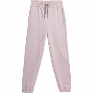 4F TROUSERS CAS W Dámské tepláky, béžová, velikost L