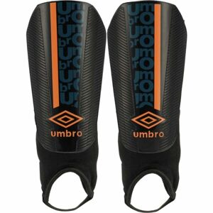 Umbro SPIRITO GUARD W/ANKLE SOCK Pánské fotbalové chrániče, černá, velikost S