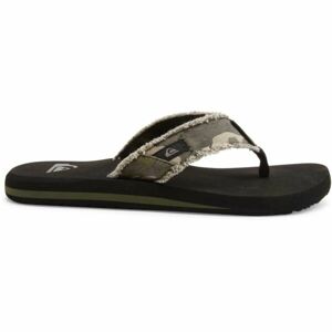 Quiksilver MONKEY ABYSS Pánské žabky, černá, veľkosť 44
