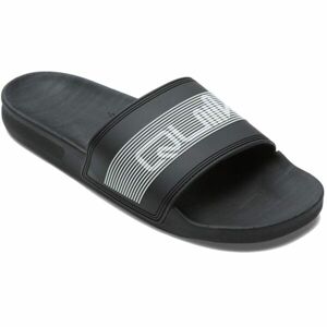 Quiksilver RIVI WORDMARK SLIDE Pánské pantofle, černá, veľkosť 45