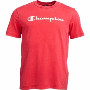 Champion OLD SCHOOL CREWNECK T-SHIRT Pánské tričko, červená, velikost L