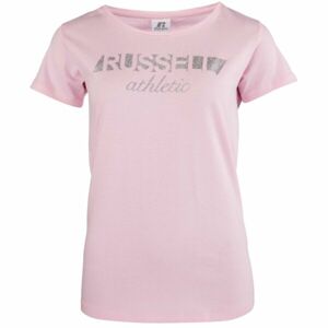 Russell Athletic T-SHIRT W Dámské tričko, růžová, velikost L