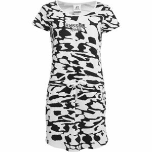 Russell Athletic ZEBRA DRESS W Dámské šaty, bílá, velikost XL