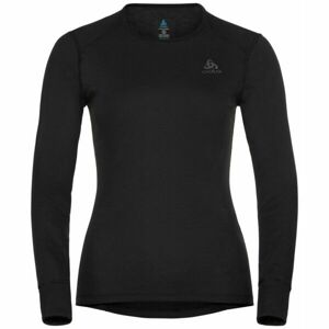 Odlo W ACTIVE WARM ECO BL TOP CREW Dámské funkční triko, černá, velikost XL
