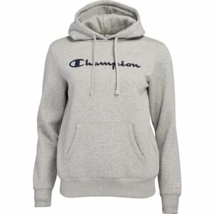 Champion AMERICAN CLASSICS HOODED SWEATSHIRT Dámská mikina, šedá, velikost XS