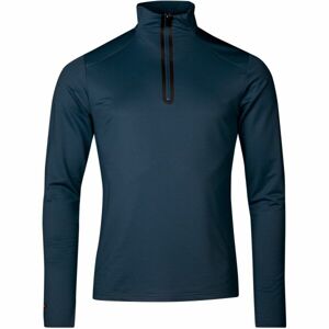 Halti MOODI HALF ZIP SHIRT M Pánské tričko, tmavě modrá, velikost L