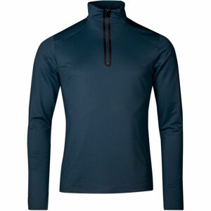 Halti MOODI HALF ZIP SHIRT M Pánské tričko, tmavě modrá, veľkosť M