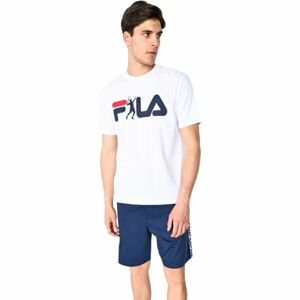 Fila JERSEY SHORTS PYJAMAS SS M Pánské pyžamo, tmavě modrá, velikost S