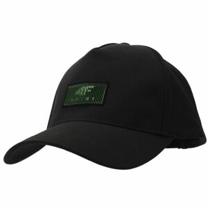 4F BASEBALL CAP Kšiltovka, černá, velikost L