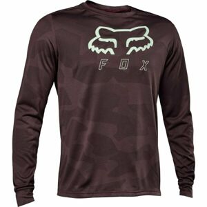 Fox RANGER TRUDRI LS Pánský dres na kolo, fialová, velikost M