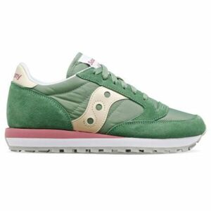 Saucony JAZZ ORIGINAL Dámská volnočasová obuv, zelená, velikost 37