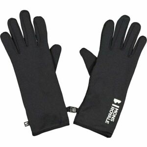 MONS ROYALE AMP WOOL FLEECE GLOVE Unisexové rukavice, černá, veľkosť XL