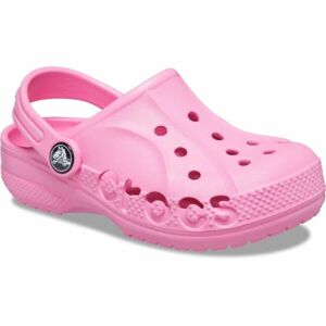 Crocs BAYA CLOG T Dětské pantofle, růžová, velikost 27/28