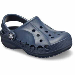 Crocs BAYA CLOG K Dětské pantofle, tmavě modrá, velikost 28/29