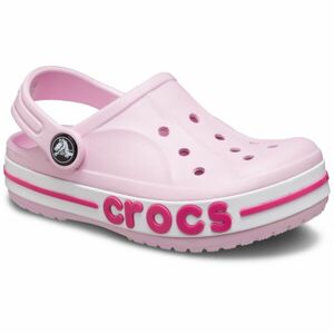 Crocs BAYABAND CLOG K Dětské pantofle, růžová, velikost 30/31