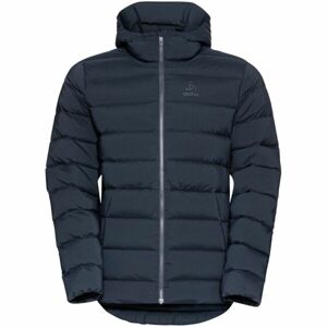 Odlo ASCENT N-THERMIC HOODED INSULATED JACKET Pánská bunda, černá, velikost L