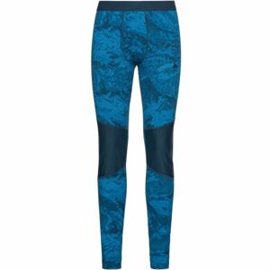 Odlo M BL BOTTOM WHISTLER ECO Pánské funkční spodky, modrá, velikost